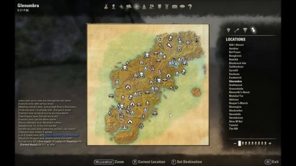 ESO: Glenumbra Treasure Map IV Location