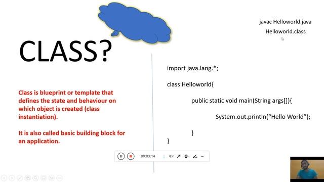 Class In Java | what is class | skeleton of the class смотреть онлайн