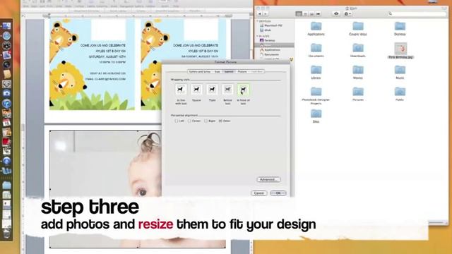 How To Make Kids Birthday Invitation With MS Word Printable Template смотреть онлайн