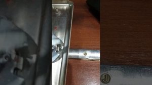 ремонт замка входной двери ( ремонт механизма ручки )
