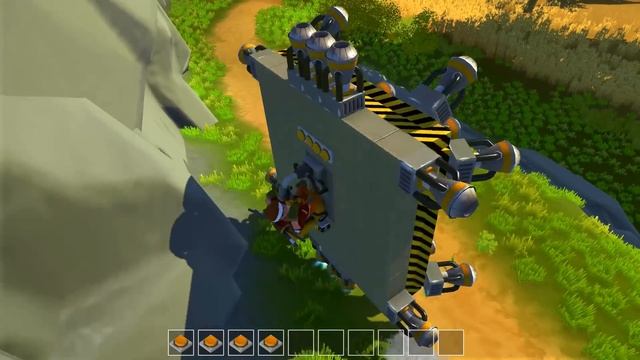 Scrap Mechanic Gameplay - #10 - Hovercraft Improvements And Rocketry! - Let's Play