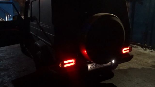 Прямоточные глушители Fili-Tek на Mercedes G-klasse