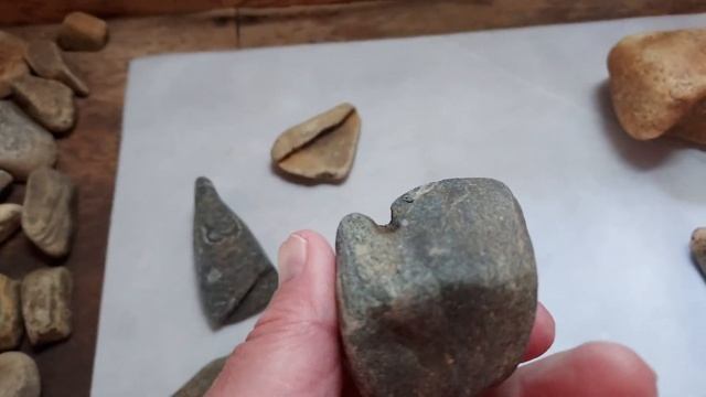Native American Stone Tools And Artifacts ~ DE- BARKING TOOLS ! смотреть онлайн