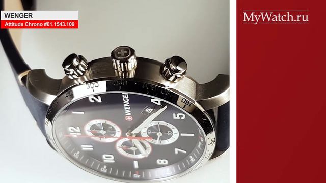 Часы Wenger Attitude - обзор хронографа 2018 смотреть онлайн