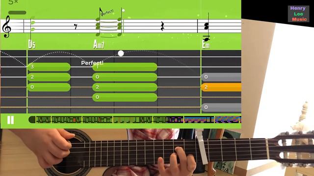 I See Fire - Ed Sheeran (Yousician Guitar Cover - Level 7) смотреть онлайн