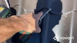 Д. Руссолово . Установка вентиляционных грибков на крышу.