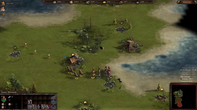 Scotland against all Cossacks 3, random game, level impossible, 1 vs 4#replay #games #cossacks смотреть онлайн