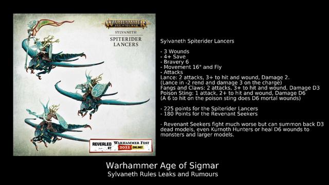 Sylvaneth: Spiterider Lancer Rumours смотреть онлайн