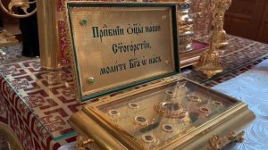 Акафистное пение перед иконой Божией Матери «Млекопитательница»