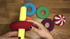 Пирамидка крючком.