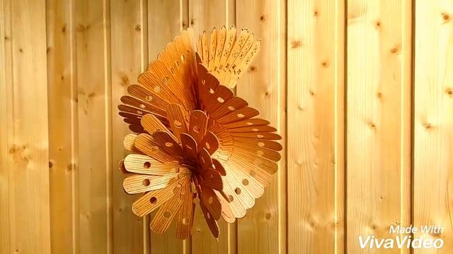 Птица счастья из натурального хвойного дерева. смотреть онлайн