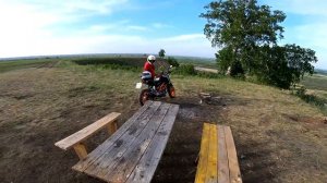 Бездорожье на МОТО|Покатушки на МОТОЦИКЛАХ|Жизнь в деревне