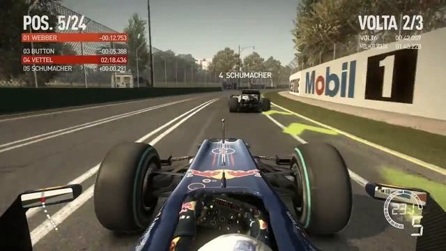 F1 2010 Gameplay on GT 240 смотреть онлайн
