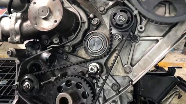 Cách ráp vị trí buly lò xo...động cơ hyundai D4BH смотреть онлайн