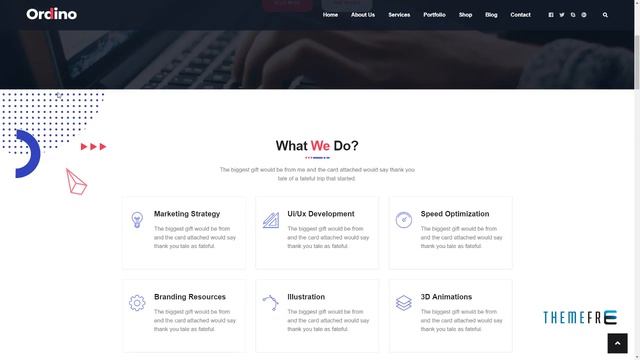 Ordino - Digital Marketing WordPress Theme Bertrand Noburu смотреть онлайн