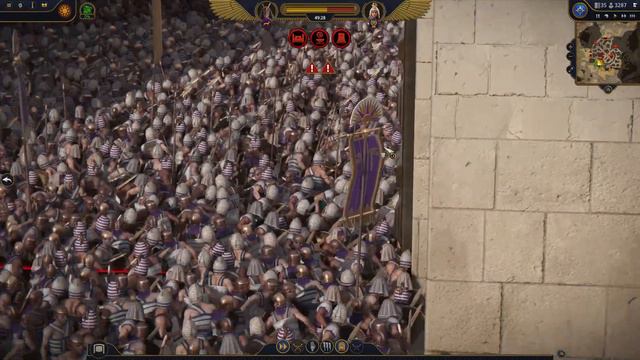 Power Clash: SETI vs TAUSRET | Total War: Pharaoh Siege Battle Gameplay смотреть онлайн