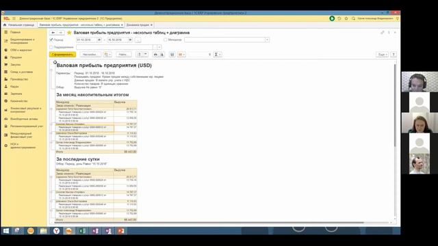Открытый клуб внедрения «1С:ERP». Эргономика платформы и возможности для анализа в «1С:ERP». смотреть онлайн