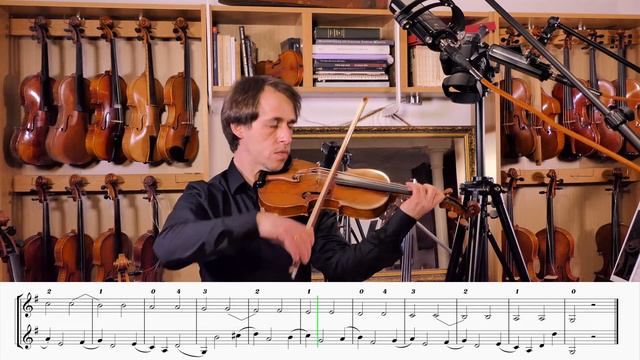 Violin: G Major Melodic Scale, Fast Play Through (♩ = 120)

TEACHER / ACCOMPANIMENT