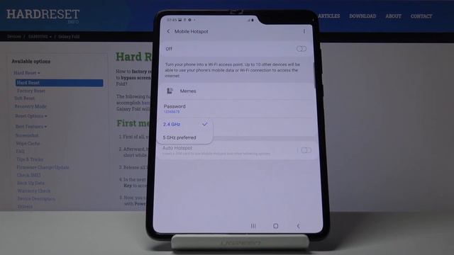 How to enable Portable Hotspot in Samsung Galaxy Fold - Network Sharing смотреть онлайн