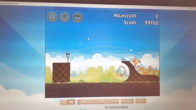 Angry Birds Chrome Beta (1.5.0.7) Gameplay смотреть онлайн