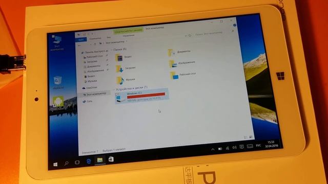 Планшет Onda V820w + чехол-книжка к нему с GearBest (Windows 10 + Android 5.1.1) смотреть онлайн