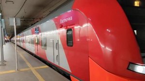 «Как в метро» Электропоезд Ласточка ЭС2Г - 079 на МЦК