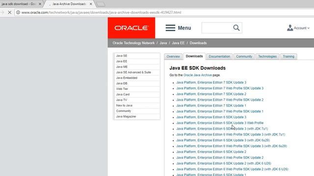 Download Java SDK - Glass Fish смотреть онлайн