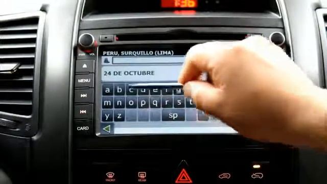 Kia Sorento 2012 Autorradio GPS смотреть онлайн