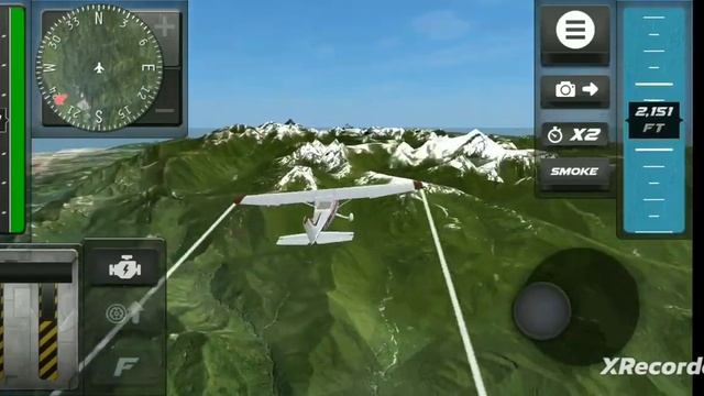 AIRPLANE FLIGHT SIMULATOR 2017 CHECKPOINT CHALLENGE MODE #planesimulator #simulatorgames