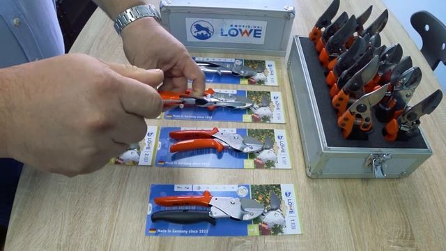 Отличия секаторов LOWE первой и второй серии смотреть онлайн