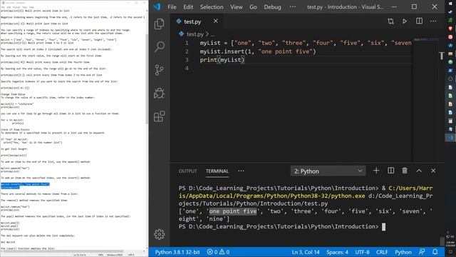 Python Tutorial guide #5 - Python Lists and Data collection in general смотреть онлайн