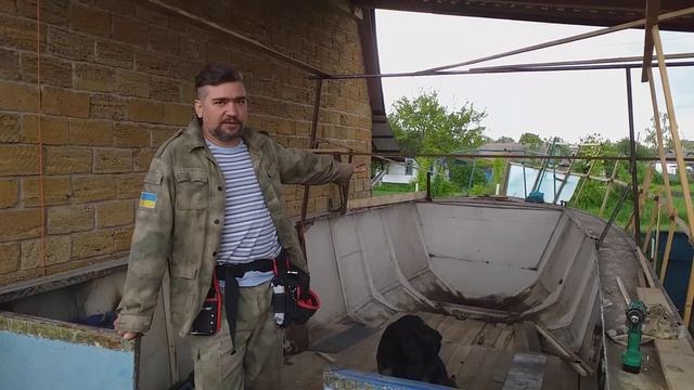 Часть 03  Построен эллинг  Демонтирована надстройка