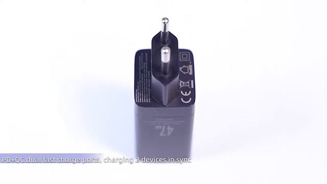 USAMS 47W GaN PD+QC Mini Fast 1C+1A Charger (EU PLUG) смотреть онлайн