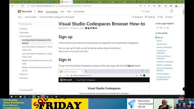 SQL Friday Episode 14 - Neil Hambly on "Azure Notebooks, Data Science Fundamentals" смотреть онлайн