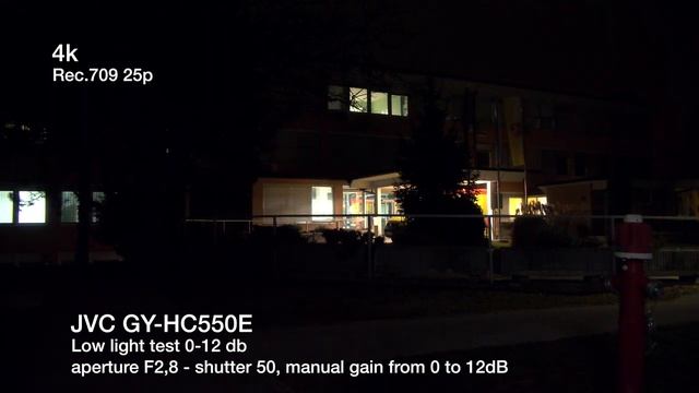 Zoom and Low light JVC GY-HC550E comparison to Sony PXW-Z150 смотреть онлайн