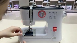 Sewing machine FHSM-519 double needle function
