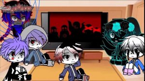 Bad guys react to fallen star meme's // my AU // ссылки на авторов в описании. //