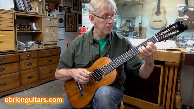 1860 -ish Martin played by luthier Robert O'Brien смотреть онлайн