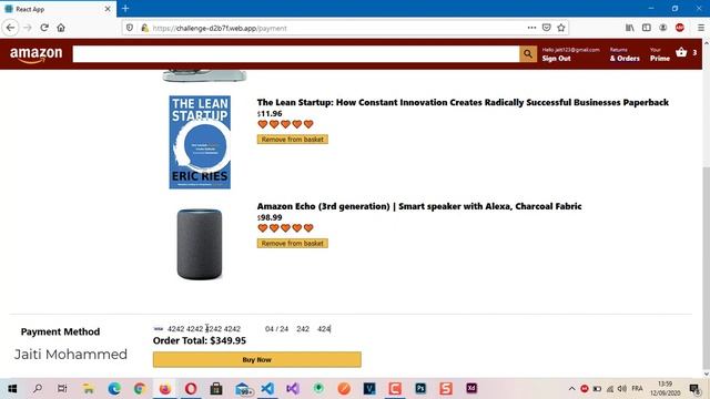 React js Nod js & Firebase Amazon Clone смотреть онлайн
