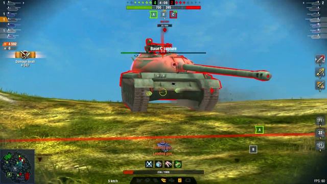 IS-4 & Leopard 1 & Kpz 50t - World of Tanks Blitz смотреть онлайн