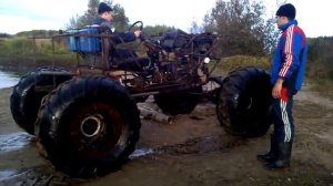 Вездеход своими руками + вездеход на шинах низкого давления