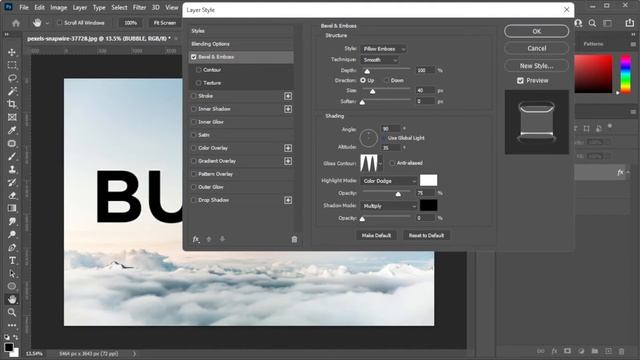 Make a 3D BUBBLE TEXT Effect in Photoshop! (2-Minute Tutorial) смотреть онлайн