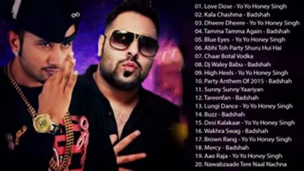 YO YO HONEY SINGH, BADSHAH, Top 20, JUKEBOX, Super Hits Songs Of BADSHAH, YO YO HONEY SINGH JUKEBOX