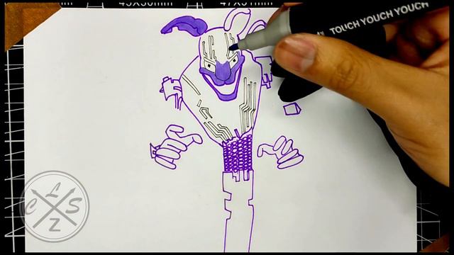 COMO DIBUJAR A LA ENTIDAD DE Five Nights at Freddy's Security Breach ruin |DRAWING RUIN M.X.E.S FNA смотреть онлайн