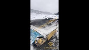 Промприбор для добычи золота зимой. ПКШ-150 утепленный ЗолотоМаш