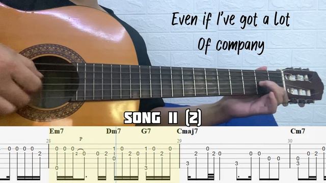 Aziz Hedra - Somebody's Pleasure | Fingerstyle Guitar (TABLATURE + CHORD) смотреть онлайн