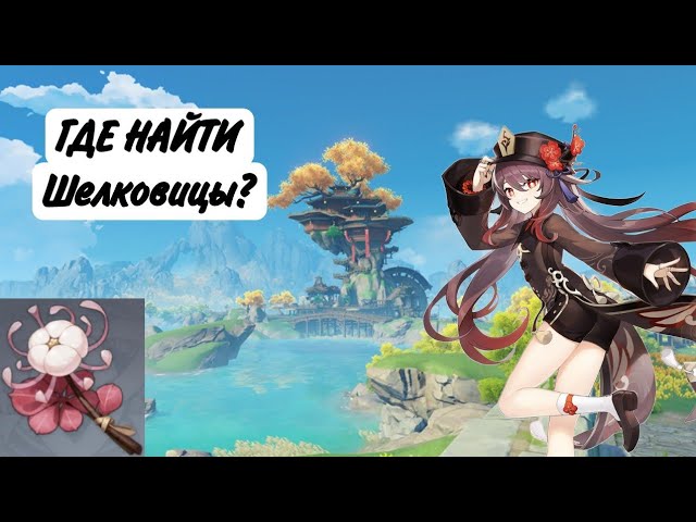 Все места на карте где находятся шелковицы в Genshin impact. #genshin #genshinimpact #гайд #обзор.