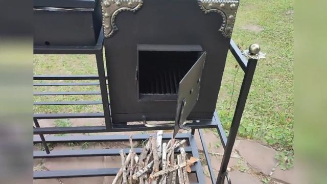 Мангал "Очаг с крышей" по т.8-495-764-44-02 или https://mos-mangal.ru/?p=861 #мангал#шашлык#шашлыки смотреть онлайн