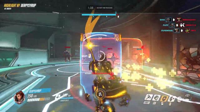 Bridgette play of the game Overwatch смотреть онлайн