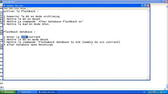 Tuto DBA2 : FlashBack Sur Oracle 10g [Vidéo 2 Part_1] смотреть онлайн